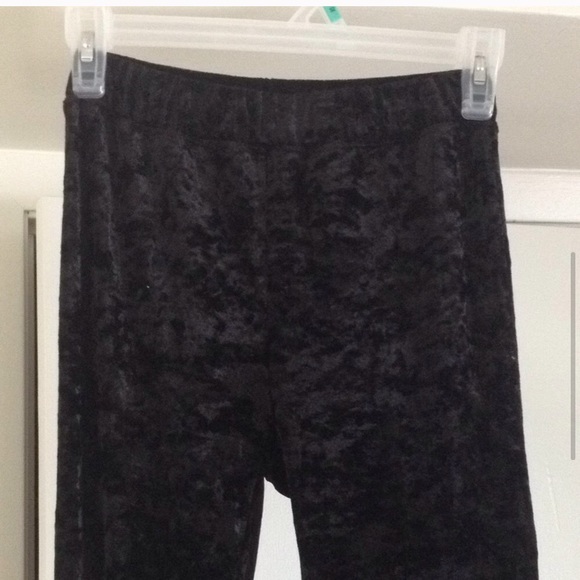 Velvet Elastic Bellbottoms - Picture 3 of 5